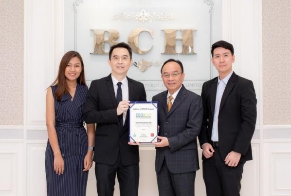 BCH ติดอันดับหุ้นยั่งยืน ESG100 ปี 62