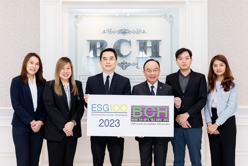 BCH เข้าทำเนียบ ESG100 ต่อเนื่องเป็นปีที่ 6