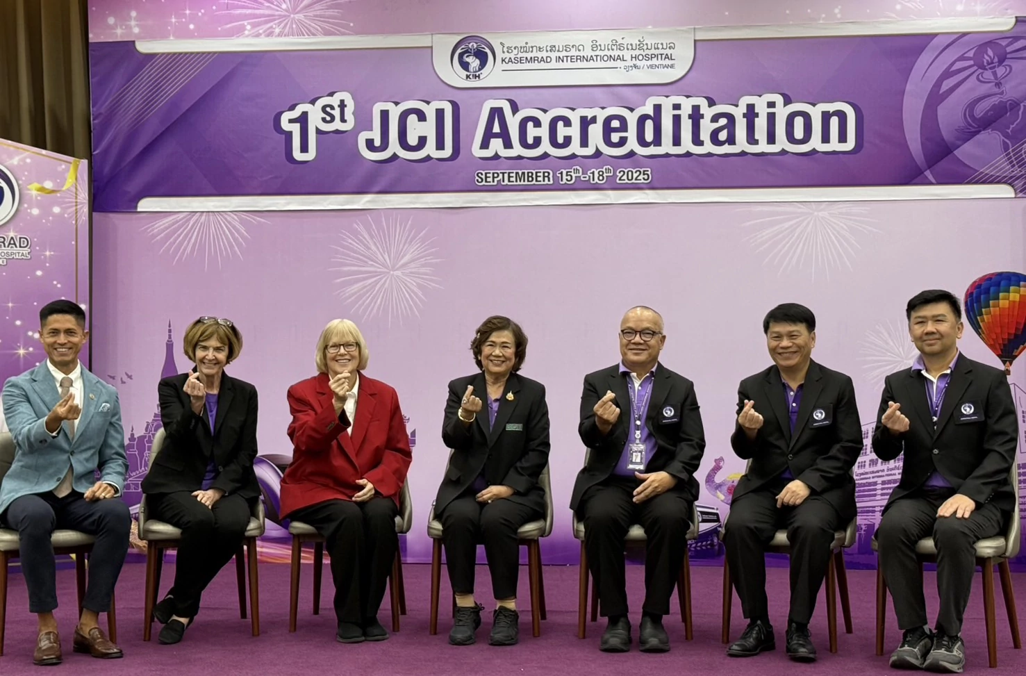 โรงพยาบาลเกษมราษฎร์ อินเตอร์เนชั่นแนล เวียงจันทน์ ผ่านการรับรองมาตรฐาน JCI แห่งแรกของประเทศลาว